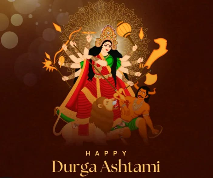 Wishing All The Divine Blessings Of Maa On This Auspicious Sree Sree Durga Maha Ashtami🙏🌷🙏🌷🙏🌷🙏🌷🙏🌷🙏🌷