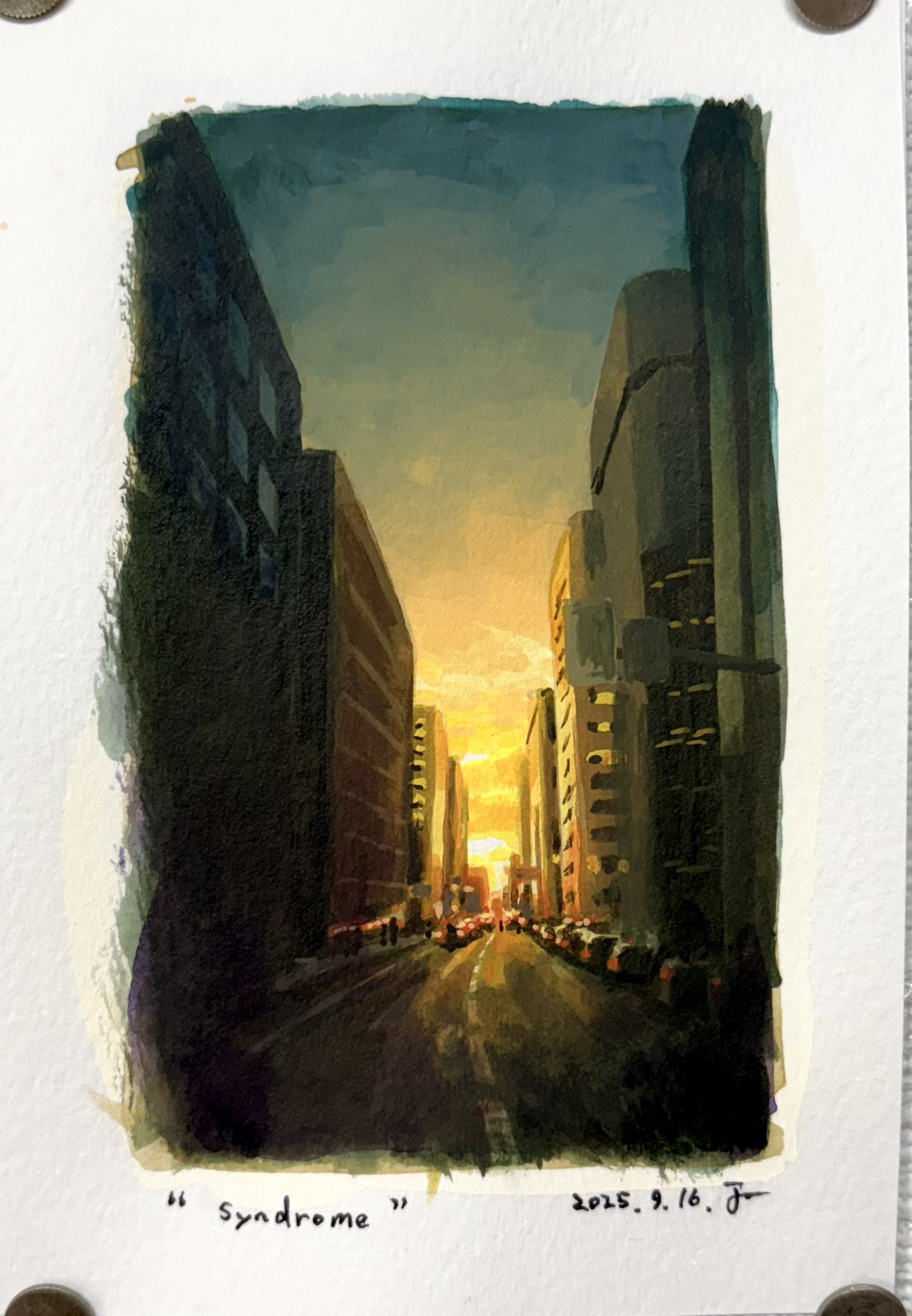絵画 jamping 片山 穣 [Katayama Joe] on X: 