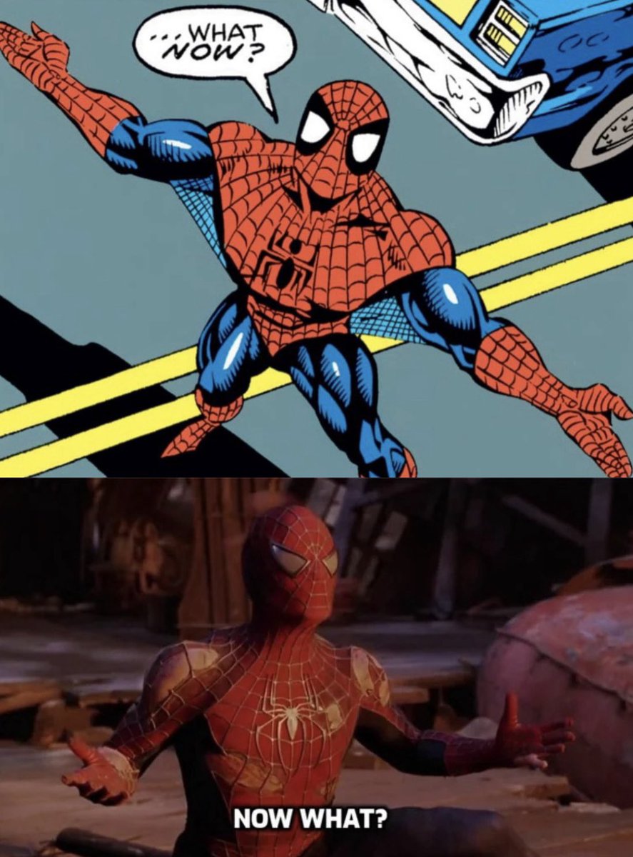 And some say Tobey isn’t comic accurate