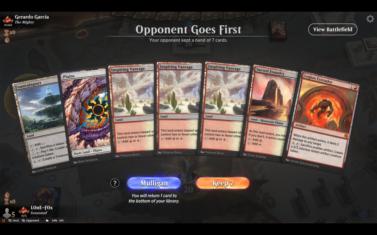 PLEASE MAKE IT STOP........... #MTGLANDFLOOD