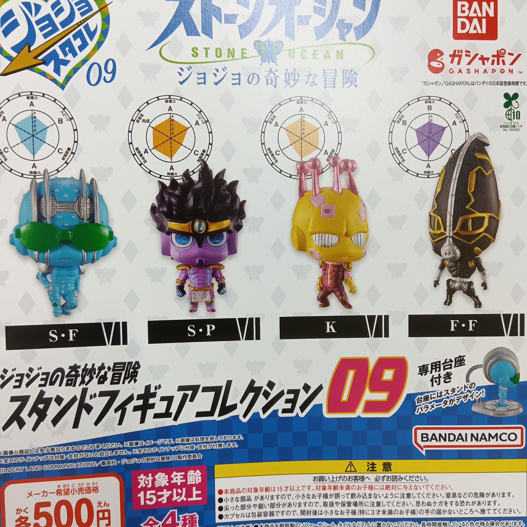 ジョジョコレ 24点まとめ売り ジョジョの奇妙な冒険 スタンドフィギュアコレクション07