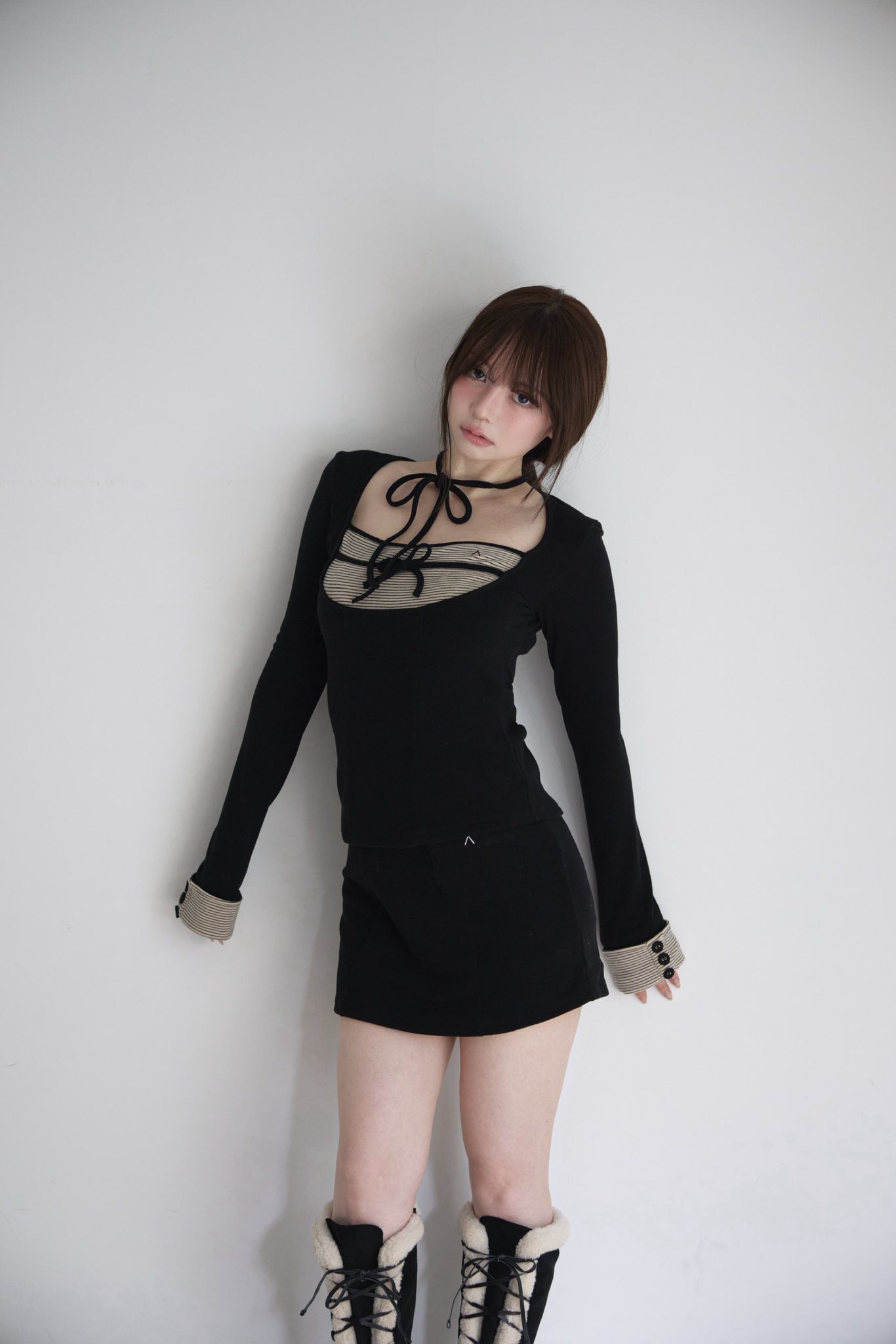 andmary Aiden baby ribbon set up