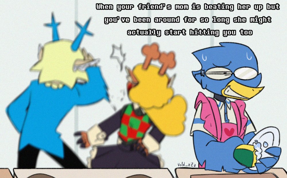 Vo1d_ZzZ's tweet image. (No Noelles were harmed in the making of this drawing) #DELTARUNE