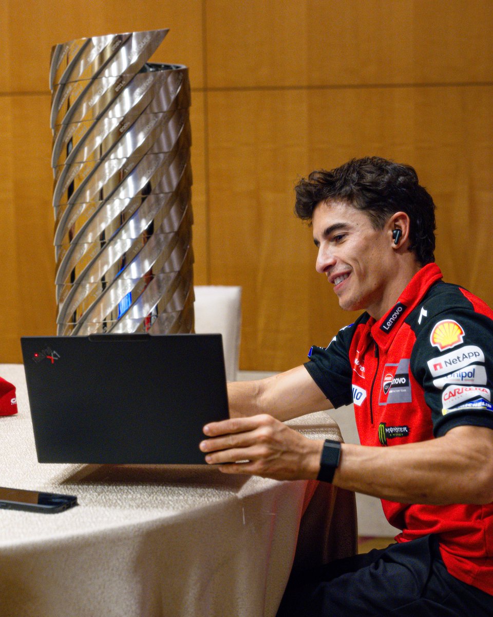 ducaticorse's tweet photo. The day after 🙃🎙️

#ForzaDucati #DucatiLenovoTeam https://t.co/aFzUfww34W