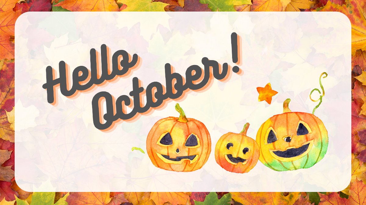 おはようございます🧡💚
今日から10月🎃

ようやく秋っぽくなってきましたね〜✨
夜も窓を開けると快適に眠れる気温に☺️

日中はまだ暑い日もありますが🥵
今月は夏の分を取り返す気持ちで行楽を楽しみたいなあと思います🚶‍♀️🍂

今月もよろしくお願いします🌱

#企業公式が朝の挨拶を言い合う