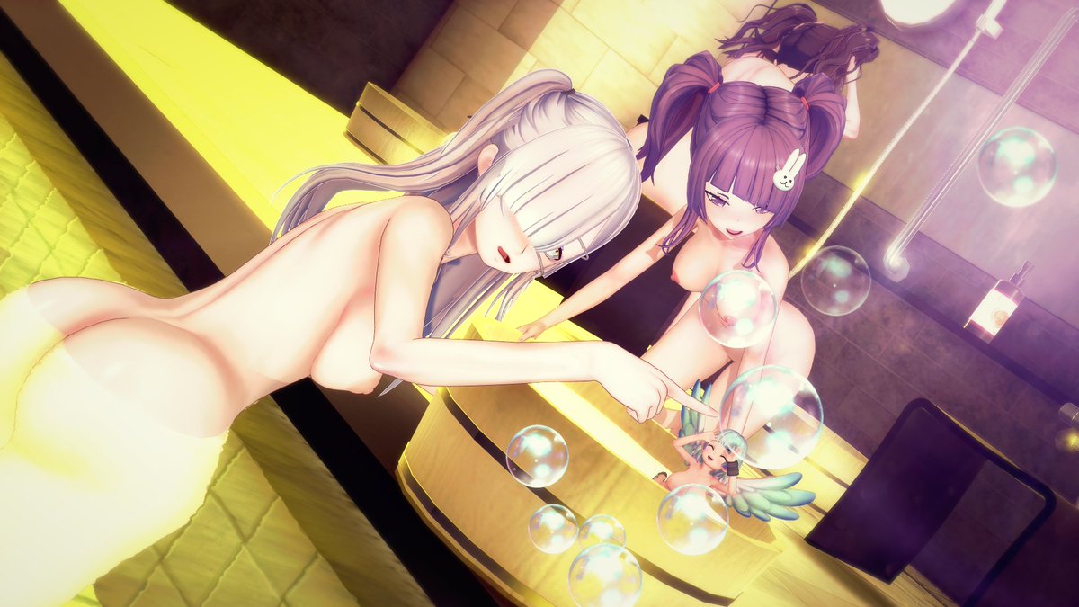 ArcadeanStudio's tweet photo. Bath time 🫧

 https://t.co/A7DNIBTFAy

 #corruptedkingdoms #visualnovel #adult #GamingCommunity #gaming #subcribenow https://t.co/lfBkFSX0A9