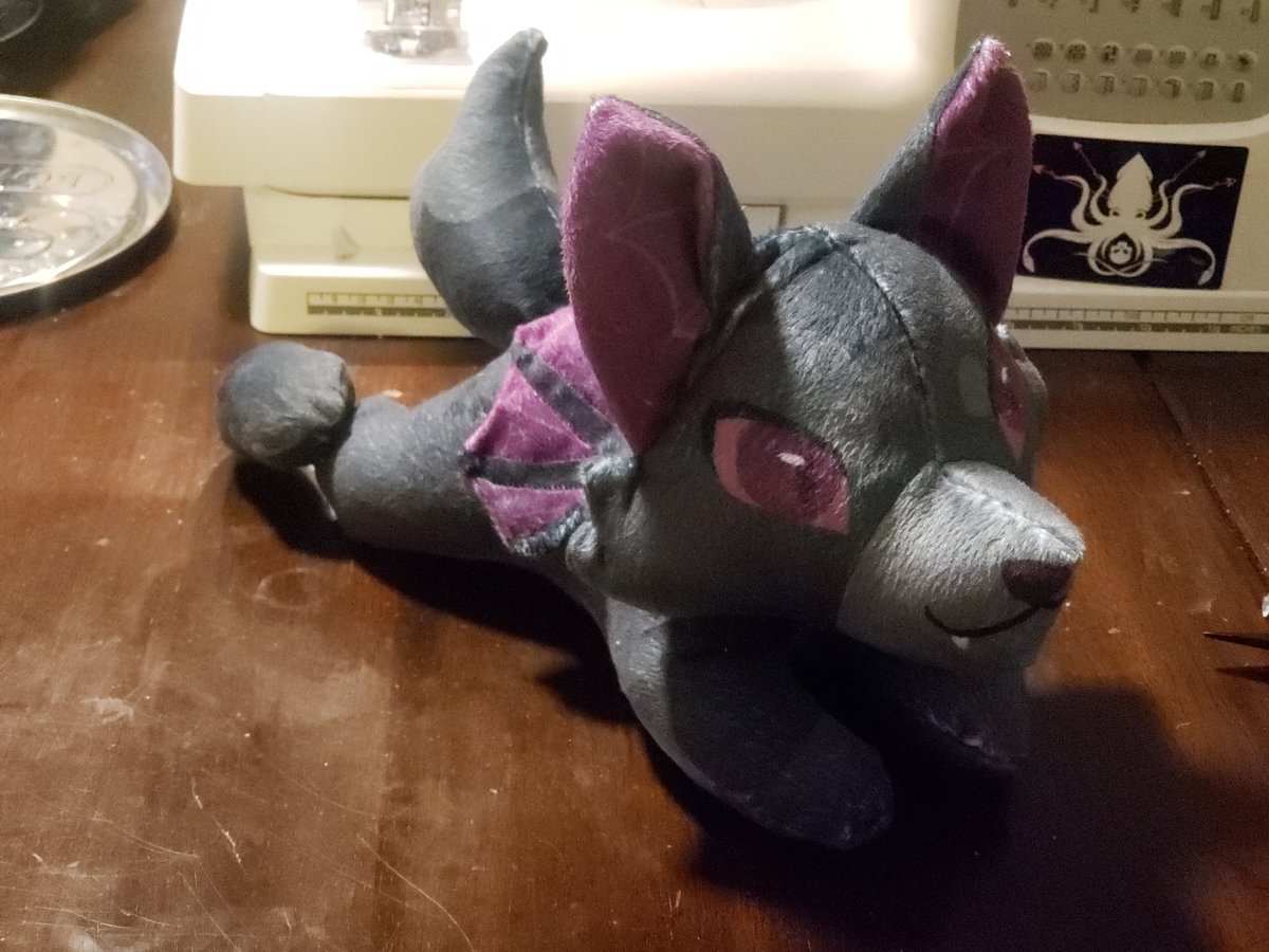 MrTallyCat's tweet photo. Sorry Ive been dead, been upping my plushie game...

First prototype of a plush I plan to sell at #spooktacufur ! Pattern by the wonderful Choly Knight https://t.co/4S4eR3aBFw