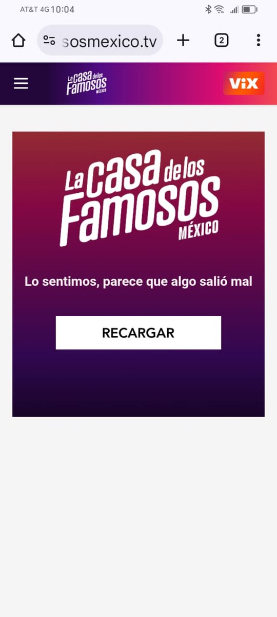 mikelrivash's tweet photo. #LaCasaDeLosFamososMx No me deja votar con #VixPremium @VIX #Fraude https://t.co/ENmm8Kgvus