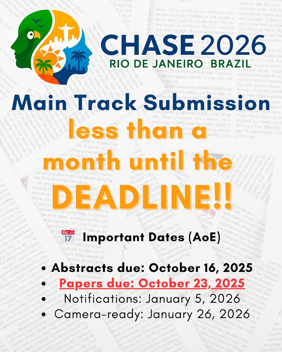 CHASE Conference tweet media