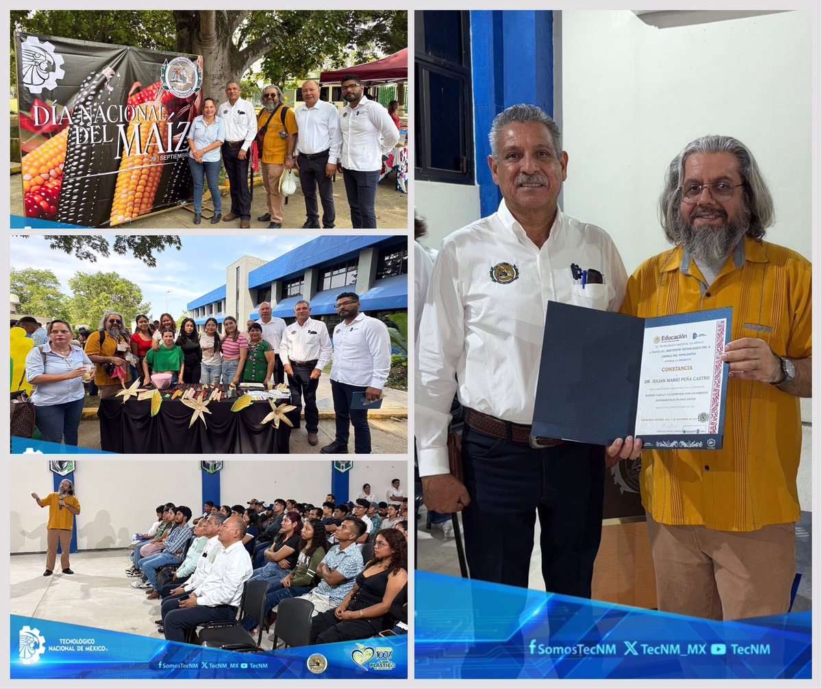 I gave my first talk about native maize research. I felt again like a PhD student in front of this audience of agronomy professors and students 😅. What a wonderful way to enjoy our National Maize Day🇲🇽🌽. I am grateful to TecMX Papaloapan for inviting me to join the celebration.
