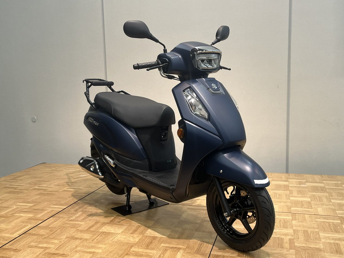 スズキから新型アドレス125発表🎉 リアキャリアが新たに標準装備