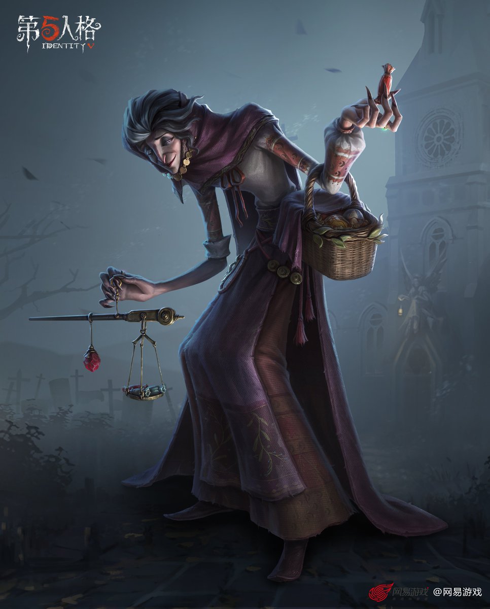 Identity V-Peddler-Valentina Yaga Vasilieva Character illustration