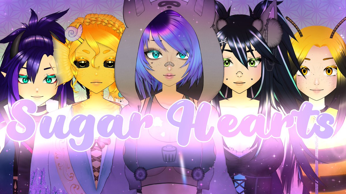 SugarHearts | VT collab group tweet media