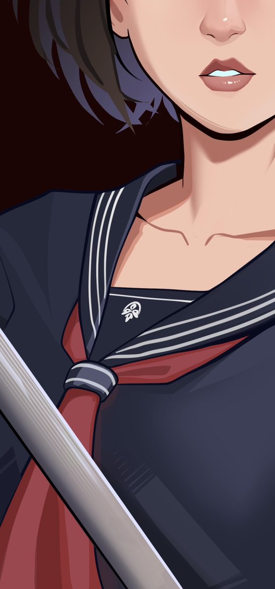 Nandix_Art's tweet image. Practicando retratos y un omenage a Hinako de Silent hill f, le deseo suerte en su viaje a lo desconocido, nada malo le va a pasar ….verdad? #silenthill #drawing #sketchvsfinal #girl #uniform