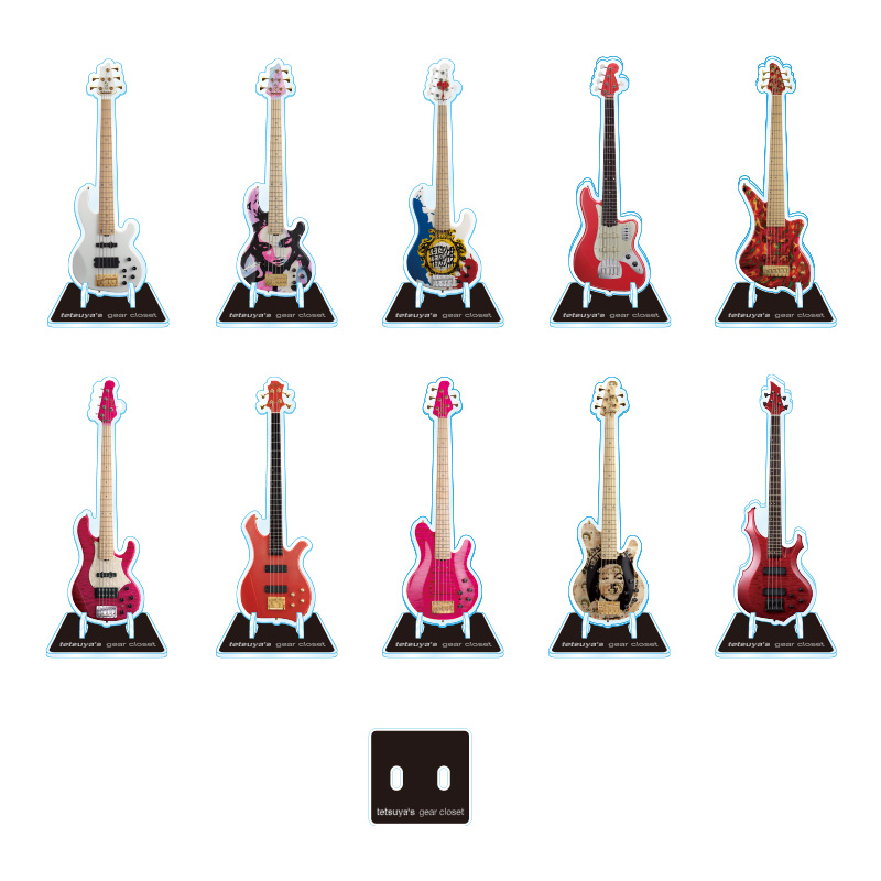 ランダムベースアクリルスタンド tetsuya's gear closet -vol.1- 今回
