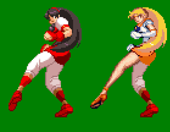 Sailor_Beyond's tweet image. Dang. She&apos;s already looking awesome. Makes me want to do a Capcom VS SNK style with the senshi. 🎨 #WIP #CSV

Trying to finish most of Minako&apos;s sprites cause she&apos;s the most difficult sailor soldier to work because of the hair. 👱‍♀️

Donate to my page.
⬇️👇⬇️
ko-fi.com/sailorstarsbey…