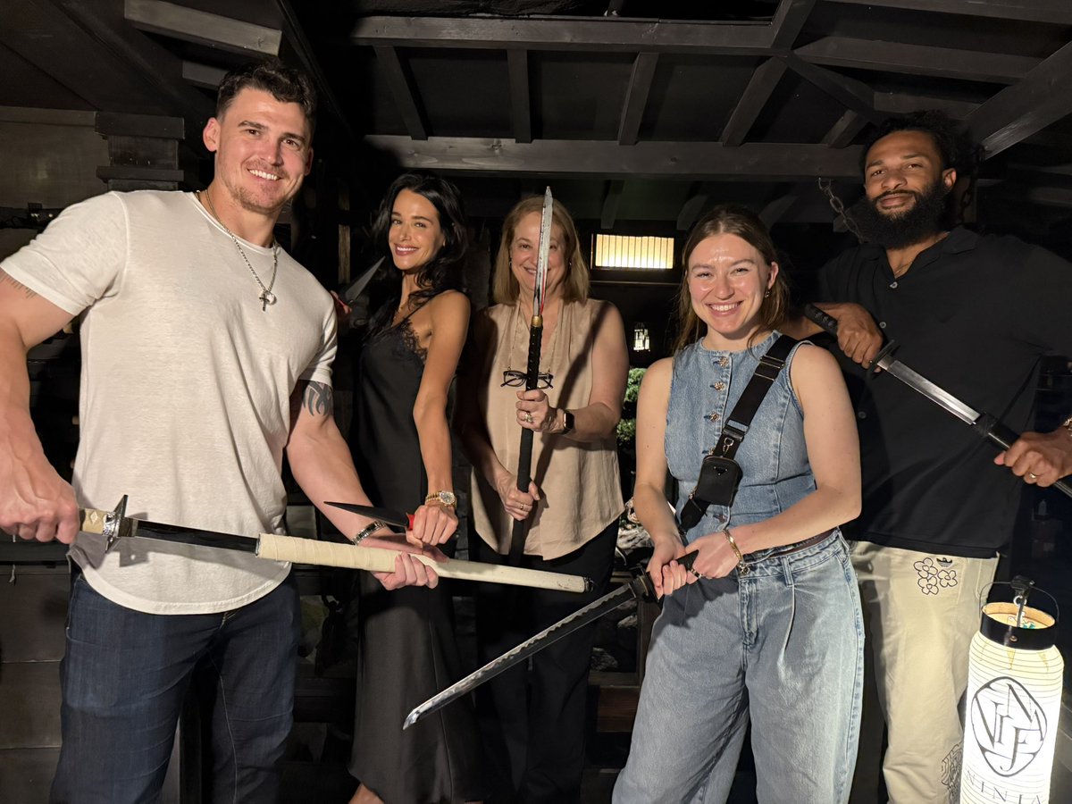 AgentRachelLuba's tweet photo. Such a fun Ninja Experience to wrap up the regular season with this crew! 🥷🏻 https://t.co/nfShKM6cbz