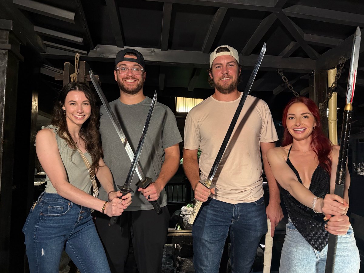 AgentRachelLuba's tweet photo. Such a fun Ninja Experience to wrap up the regular season with this crew! 🥷🏻 https://t.co/nfShKM6cbz