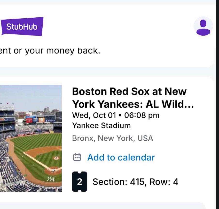 Laiiix5's tweet photo. Selling two tickets for Wednesdays game…lmk!! https://t.co/cxLlu3r4co