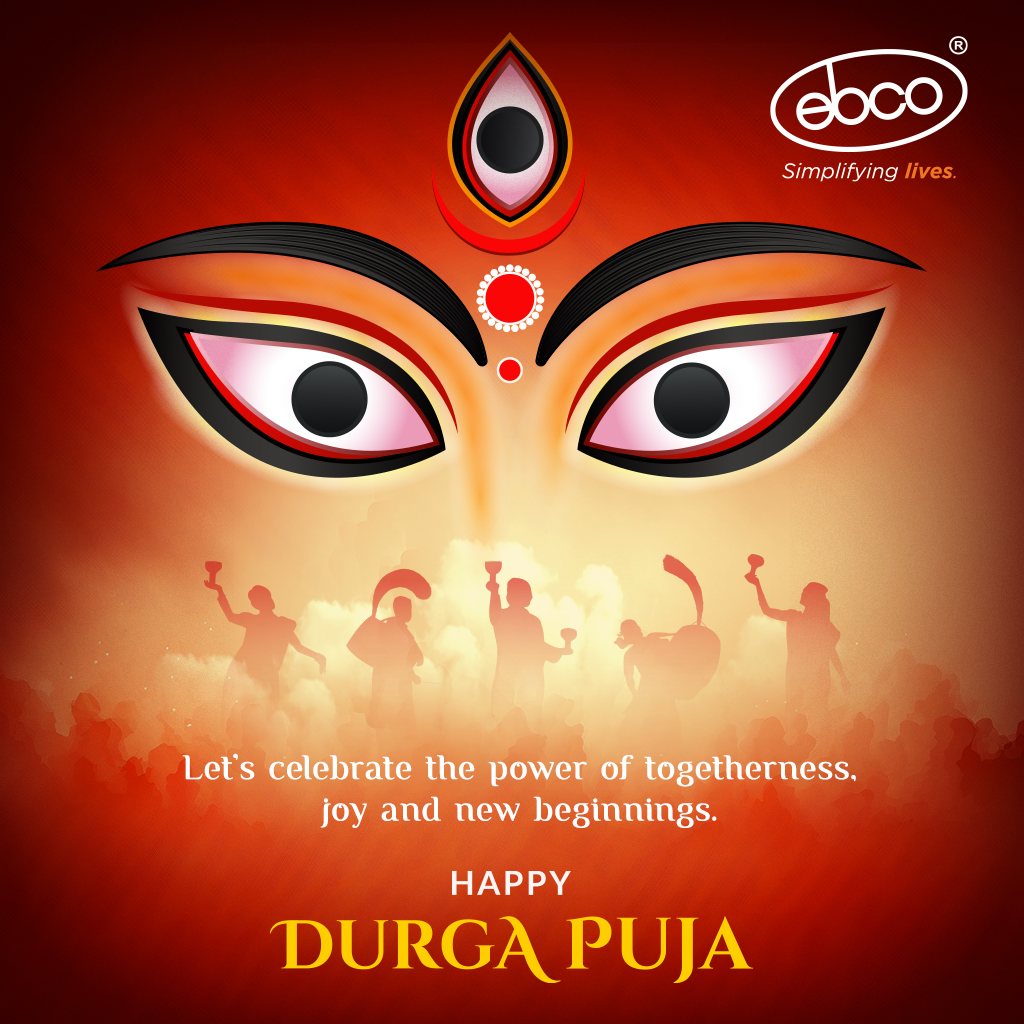 ebcohardware's tweet image. Her arrival brings hope, her presence brings power. This Pujo, let’s welcome new beginnings wrapped in joy and strength!
Happy Durga Puja! 

#Ebco #Durgapuja #trulyindian #furniturefittings #simplifiedlives