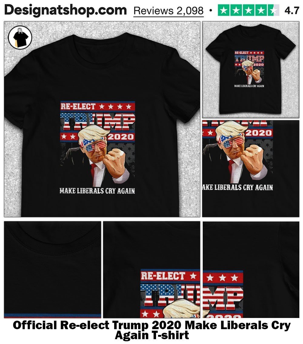 DesignatShop's tweet image. Official Re-elect Trump 2020 Make Liberals Cry Again shirt
Ready to make liberals cry again? 🇺🇸🔥 The re-elect Trump tee is bold, unapologetic, and trending right now.
#Trump2024 #PoliticalStyle #BoldStatements #DesignAT
👉 designatshop.com/product/offici…