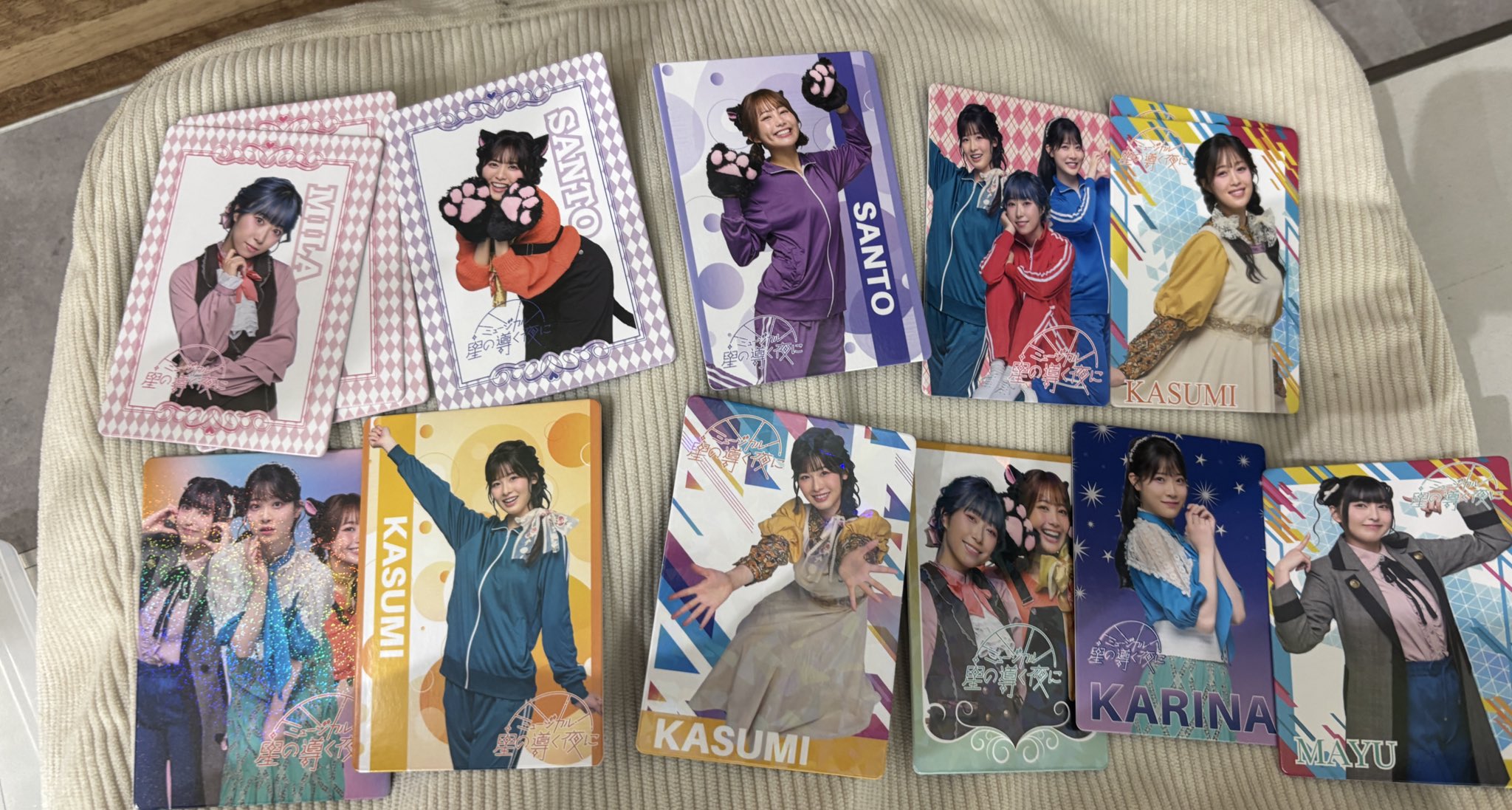 カリナ(花宮初奈)星の導く夜に　トレーディングカード　シークレット カリナ(花宮初奈)星の導く夜に トレーディングカード シークレット 星