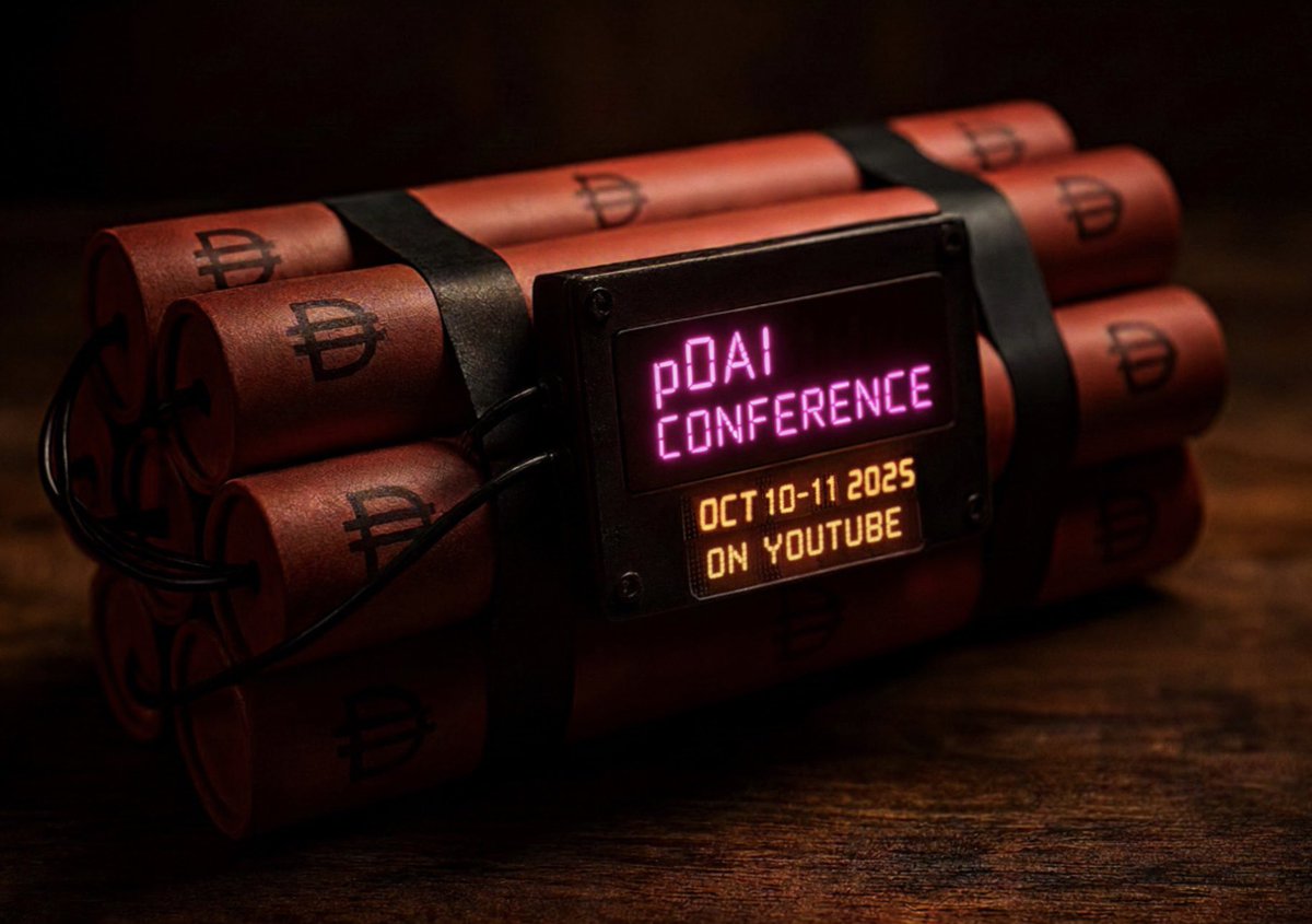 MikeOff5555's tweet photo. Rumor has it the $pDAI peg will move faster depending on how many people show up to this conference 👁️

For more info: @pDAI_Conference https://t.co/3FrtVUQN9e