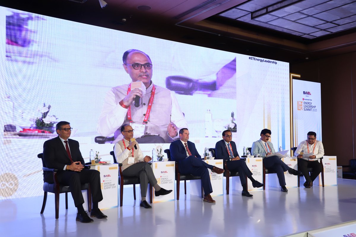 Shri Sanjay Khanna, Director (Refineries) with Additional Charge of C&amp;MD, shared his views at the  Energy Leadership Summit 2025 in New Delhi, where he spoke about the biggest risk to India’s energy transition - when availability, affordability, and sustainability do not align.