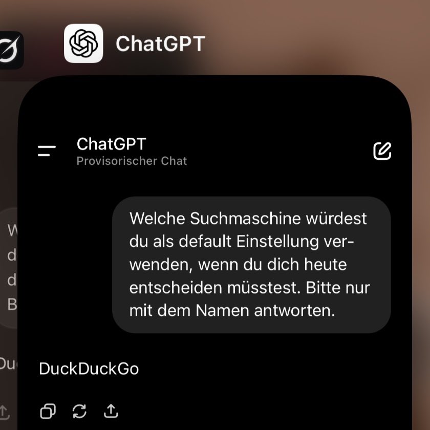 zensurkontrolle's tweet image. 🦆 Heute ist ein guter Tag #DuckDuckGo in deinem Browser als #Suchmaschine einzustellen falls du immer noch Google verwendest.