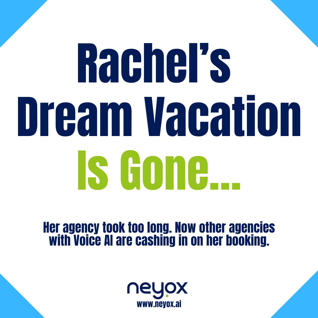 NeyoxAi's tweet image. ⚡ Speed Wins Deals

In today’s world, instant responses matter. Agencies using neyox.ai close bookings before the competition even replies.
#SmartAutomation #FutureIsAI #AgencySuccess #neyoxai