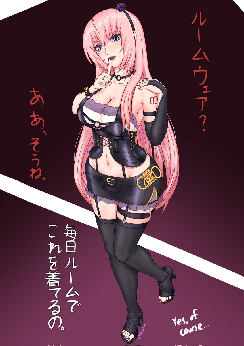 itzsyfan's tweet image. My gothic roomwear Luka...

I just want my design to be turned into a scale figure!