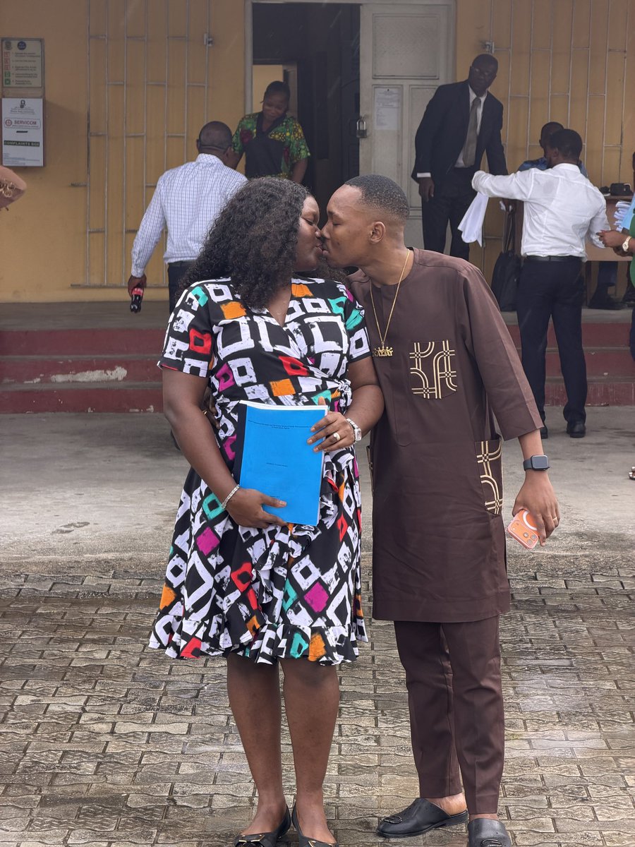 iamcrystabelbmg's tweet photo. They said women can’t have it all. I finished my PhD before 26, with my husband in the front row.

PhD before 26, a husband who adores me; I don’t chase timelines, I set them. I owe it all to God 🙏🏽🙏🏽
Reintroducing Dr. Mrs . Crystabel K.A.(Nee George )
#PhD #Trending #viral https://t.co/I7jngejh3f
