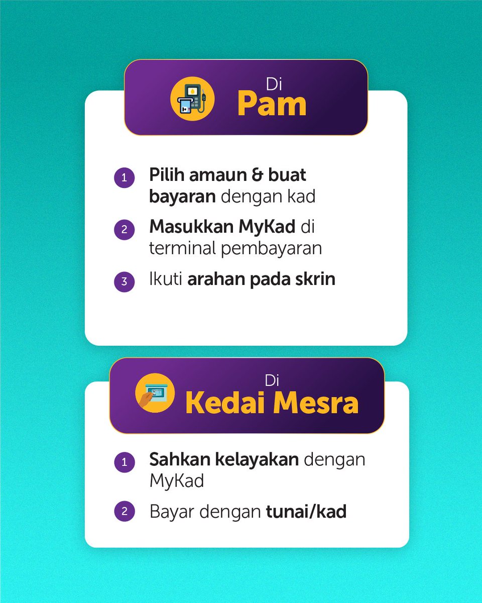 Petronasbrands's tweet photo. BUDI95 dah rasmi hari ni! Tak past? Follow je langkah-langkah ni! Nak semak baki kelayakan? Lihat di Setel atau resit pembayaran!
Retweet untuk manfaat semua ok! ๐ โจ๏ธPro-tipโจ๏ธSetel je!
Info ๐๐ผwww.mymesra https://t.co/pSoVA4EYI8!
#Primax95 #Setelje #BUDIMADANIRON95 https://t.co/qPgLxoxHVK