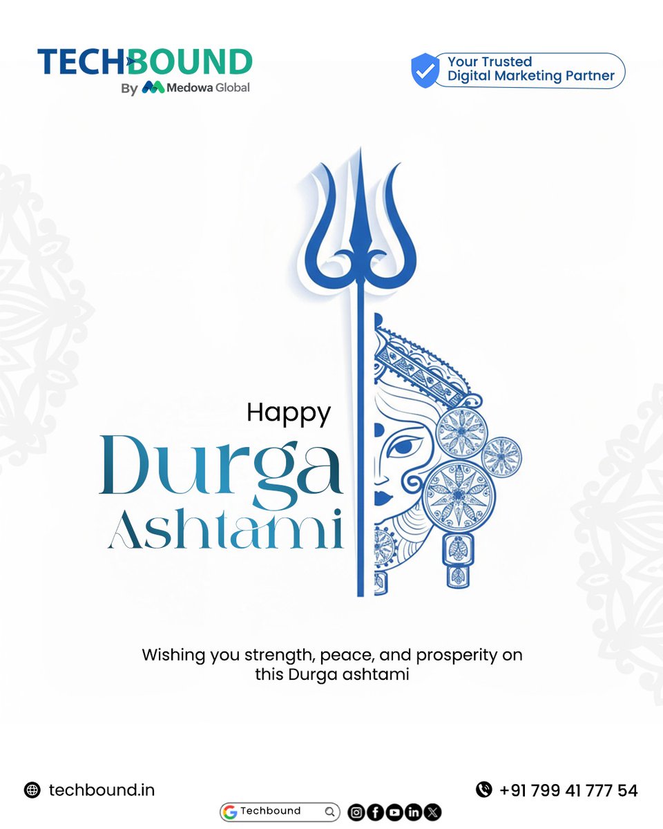 TechBoundDgtl's tweet image. Wishing you immense strength, peace, and prosperity on the occasion of 𝐃𝐮𝐫𝐠𝐚 𝐀𝐬𝐡𝐭𝐚𝐦𝐢.

#festiveseason

#celebration

#tradition

#KeralaFestivals
#dussehra

#goodoverevil

#vidyarambham

#victory

#newbeginnings

#triumphofgood