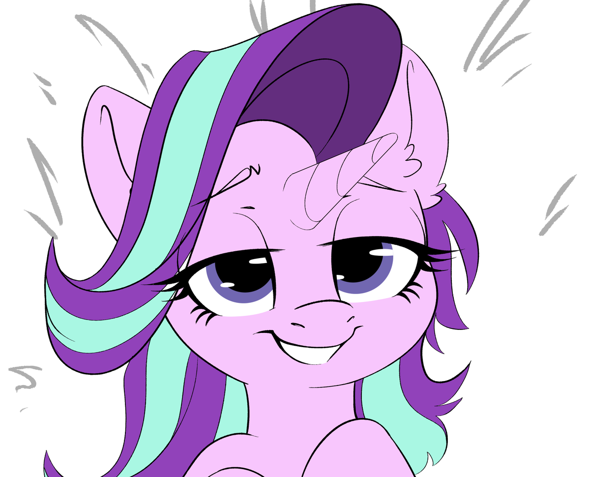 derpydoodesigns's tweet photo. She seems happy to see you. (WIP)

#mlp #mlpfim #mlpfanart #mlptwt #starlightglimmer #pony #mylittlepony https://t.co/6DJkW5Xmwu