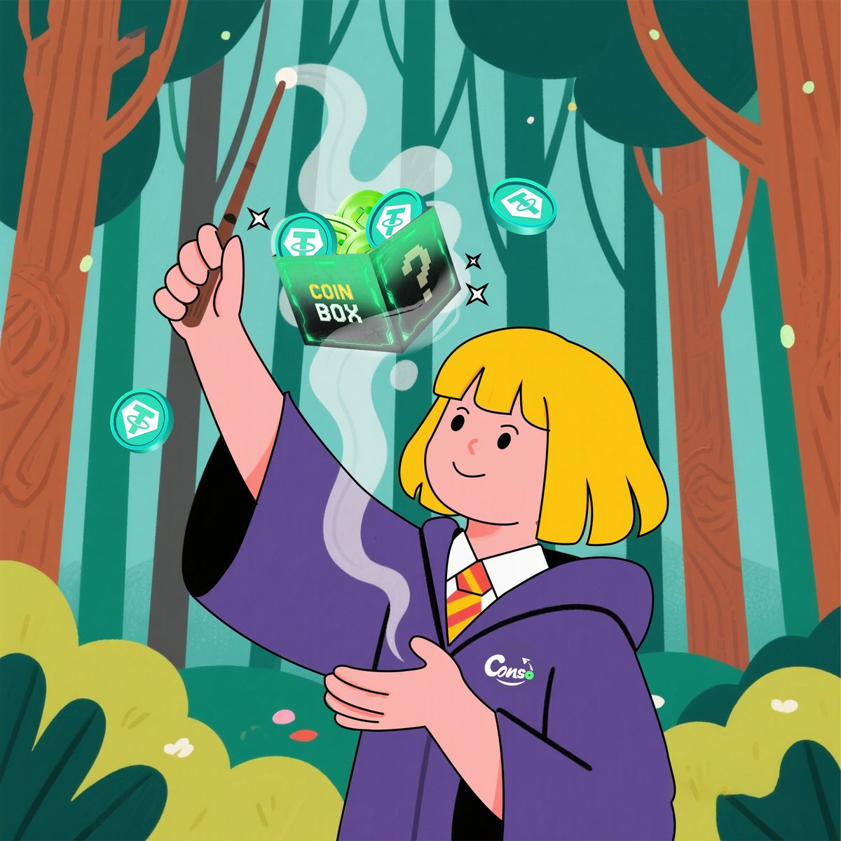 GM Conso Fam ☕️ 
Midweek check-in! Drop one emoji that shows your mood today 👇