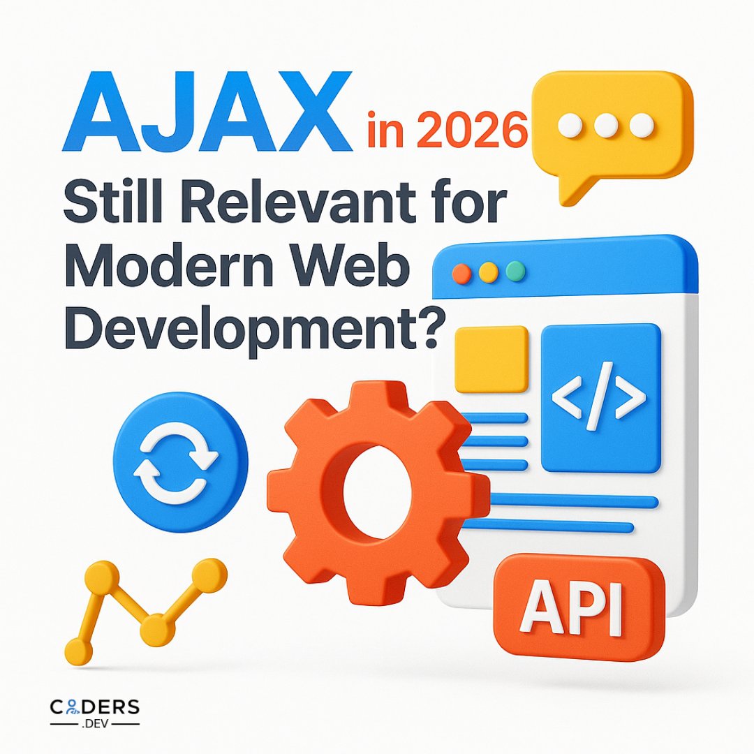 dev_coders's tweet image. Worried AJAX is obsolete in the age of SPAs and GraphQL?
✅ AJAX still powers asynchronous data fetching, partial page updates, and responsive UIs even in modern stacks.
📖 Visit our blog to see how AJAX stacks up in 2026 and when it still shines.
coders.dev/blog/what-is-a…