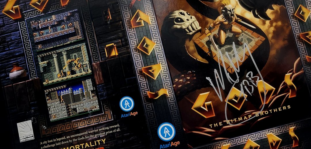 Active competitions:

Chaos Engine box signed by Mike.M of the Bitmap Brothers - Play Downfall for a high score!
patreon.com/posts/new-comp…

Gods box signed by Mike.M of the Bitmap Brothers - Take a photo!
patreon.com/posts/gods-box…