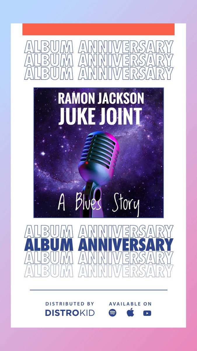 3 years old today. If you enjoy Blues music check me out on all digital platforms 💪 #Blues #Bluesartist