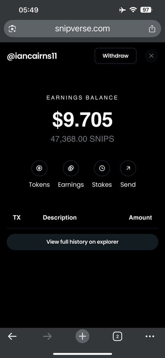 Easy easy money 

Time to make the move and start earning on your social media posts 

Join us in the @Snipverse
