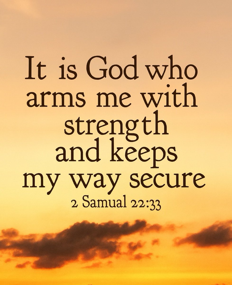 The__Bible7's tweet image. 2 Samuel 22:33