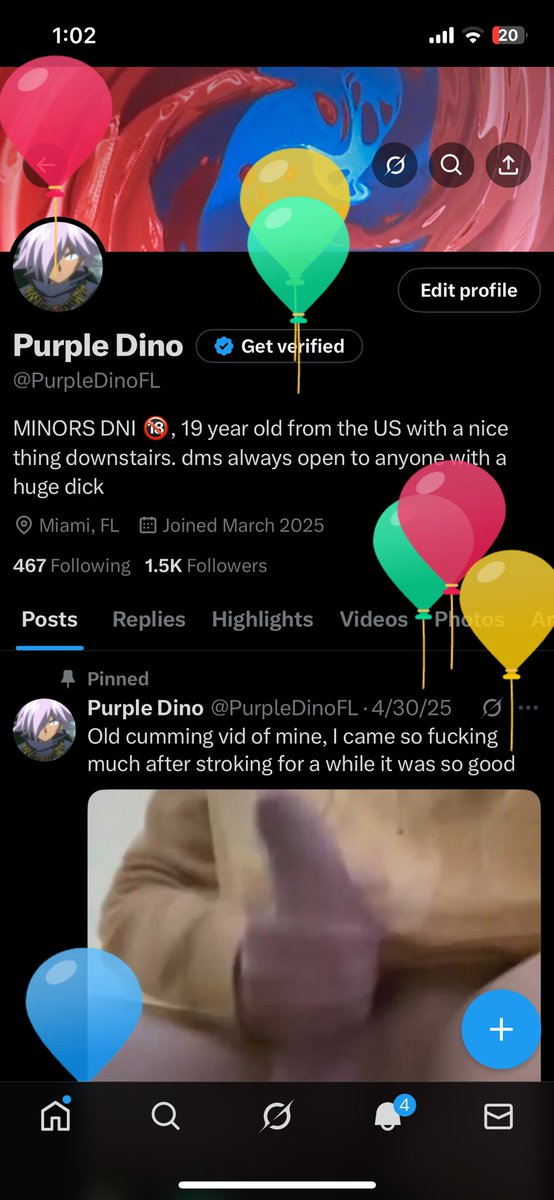 Purple Dino tweet media