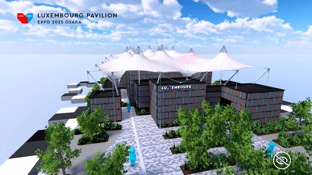 ExpoPavilionLU's tweet photo. Can’t make it to Expo 2025 Osaka? 🌍 No worries—the 🇱🇺 Pavilion comes to you! Explore it anytime, anywhere with our free Luxembourg Pavilion app 📲 on iOS &amp; Android. Dive into culture, 3D spaces &amp; #DokiDoki moments! 💖 #LUexpo2025Osaka #VirtualExpo #ExpoApp https://t.co/zIyLfSfPQY
