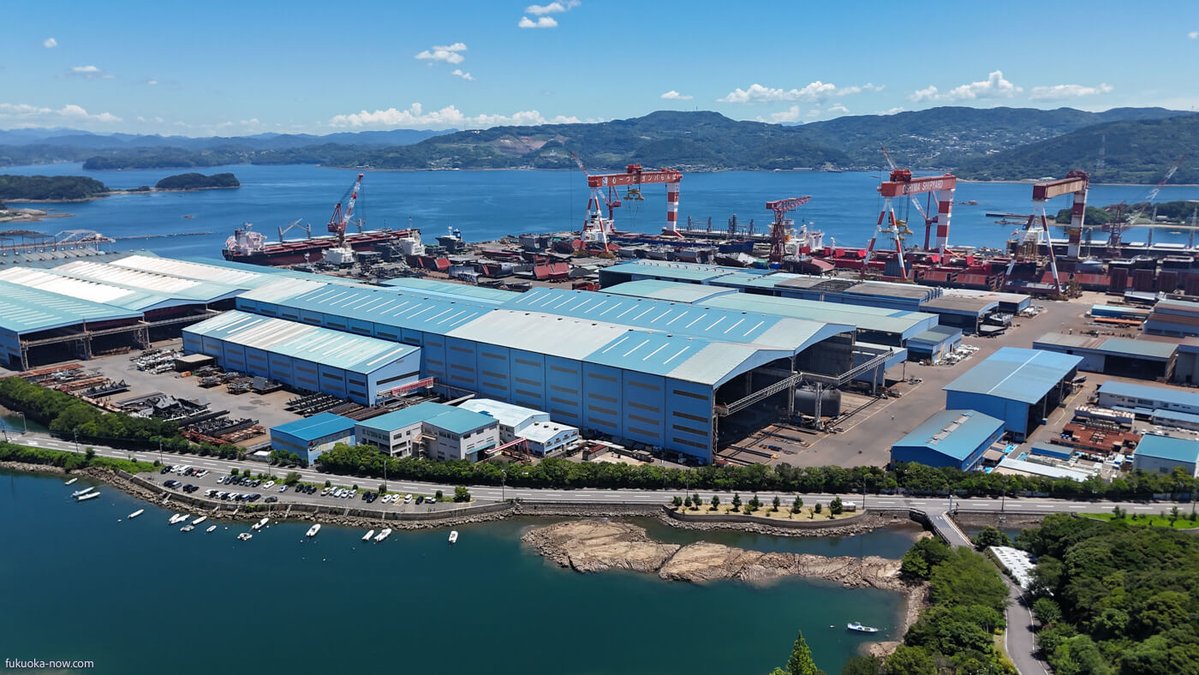 FukuokaNow's tweet image. Oshima Shipbuilding to open play and fitness complex in Saikai City by 2027 as part of regional revitalization.
bit.ly/3IBA6C8 

#RegionalDevelopment
#NagasakiNews 
#KyushuNews 
#SaikaiCity
#長崎のニュース
#大島造船所
#西海市
#FukuokaNow