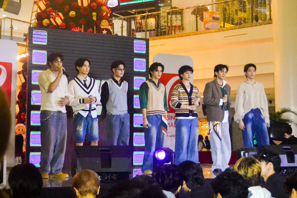 thesyncph's tweet photo. SY•NC on PPOP CARAVAN: Ang Huling Para at Robinsons Manila 

Thank you for the loud cheers, starbursts! We were really excited to see each and everyone of you. We also want to thank Robinsons Manila and all the organizers for having us. PPop Rise! 🌟.

#SYNCph #PPOPCaravan https://t.co/fMPJMLBNkk