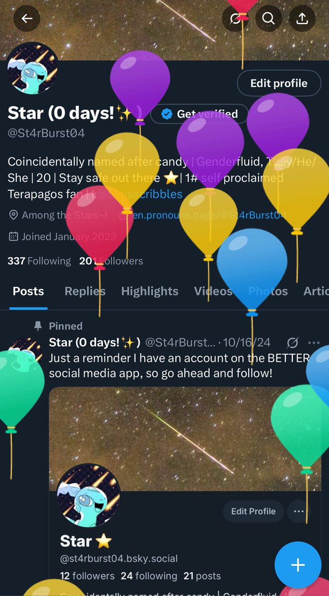 St4rBurst04's tweet image. Surprise!!