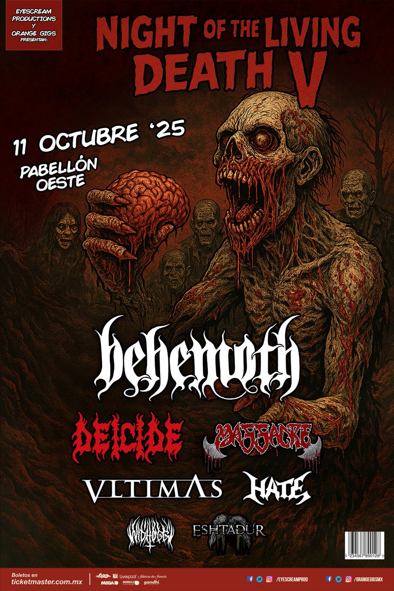 BBeat105's tweet photo. Deicide – Oblivious To Evil
@deicideband
#TheNightOfTheLivingDeathFest
@eyescreamprods
@orangegigs
@circovolador
#RCRecords
#StayBlast
#BlastBeat105 https://t.co/7z3rGoiaAp