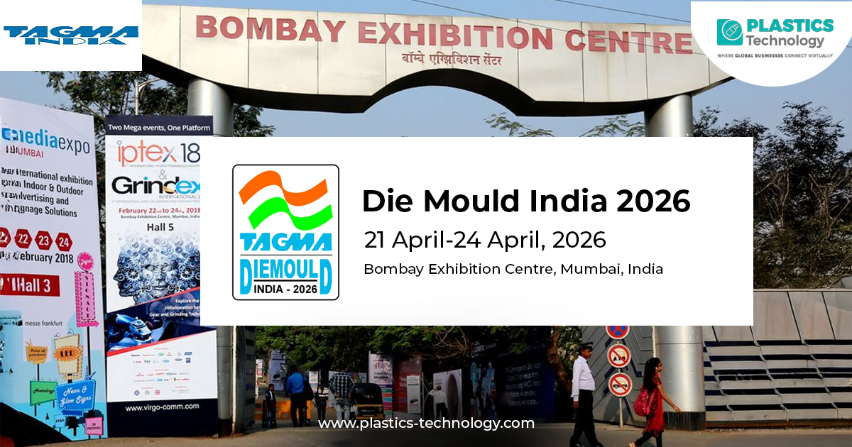 PlasticsTech's tweet image. India’s largest die mould exhibition is back!
#DieMouldIndia2026 brings 700+ companies, global leaders & the best in tooling & precision manufacturing under one roof.
Don’t miss the 13th edition of India’s premier die mould expo!
Learn More: plastics-technology.com/events/die-mou…
#TAGMAIndia