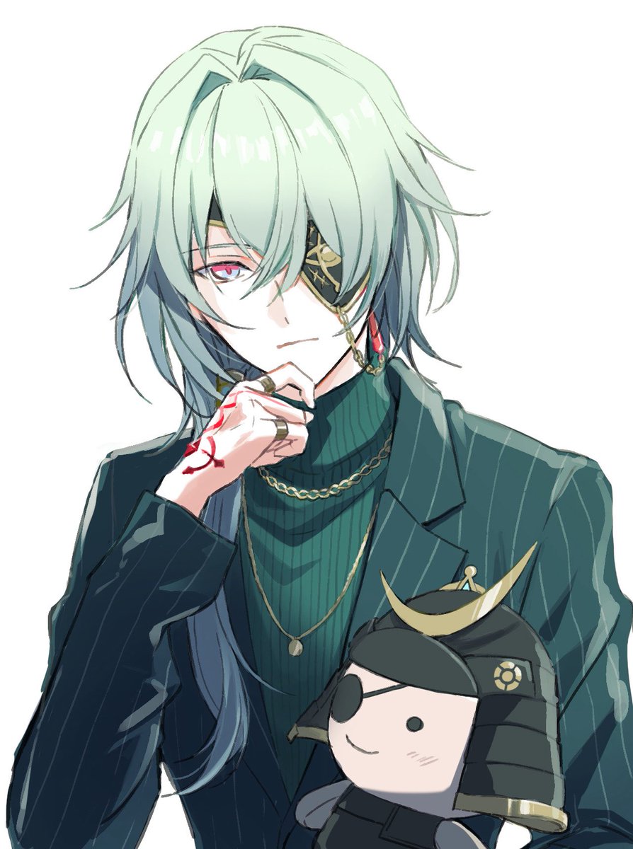 返信不要のウェボありがとうございます💚
うーん！返信したい！
私服先生のイラスト気に入ってくださったとあったので嬉しくて落書きしました。