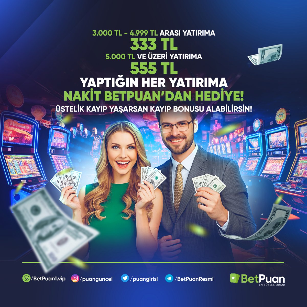 💯 #BETPUAN İLE HER ZAMAN BİR ADIM ÖNDE BAŞLAYIN 👍

💶 3000₺ - 4999 ₺ 333 ₺
5000 - VE ÜZERİ YATIRIMLARINIZA 555₺ NAKİT VE ÜSTELİK KAYIP YAŞARSAN KAYIP BONUSUNU ALABİLİRSİNİZ 💶

⭐️ 7️⃣-2️⃣4️⃣ betpuan1.vip

#puanguncel #puangiris #puanvip #puancom #betpuanguncelgirisi